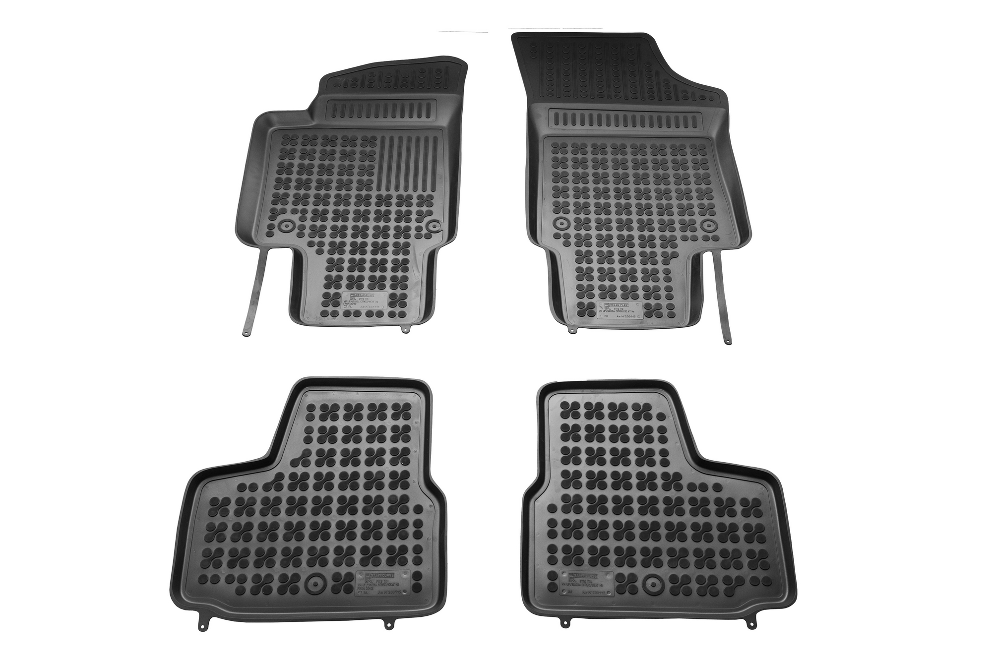 Alfombrillas goma Seat Mii '12>