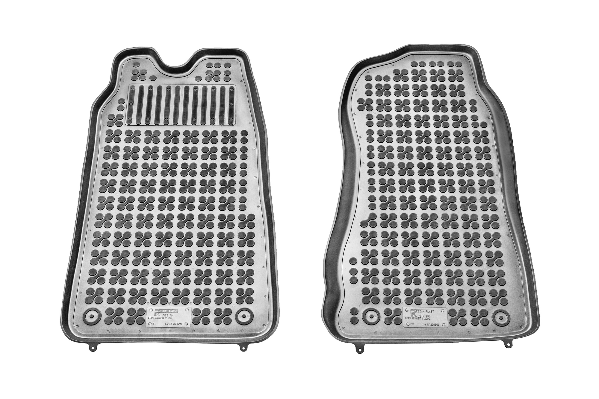 Alfombrillas goma Ford Transit '00> 2-delig