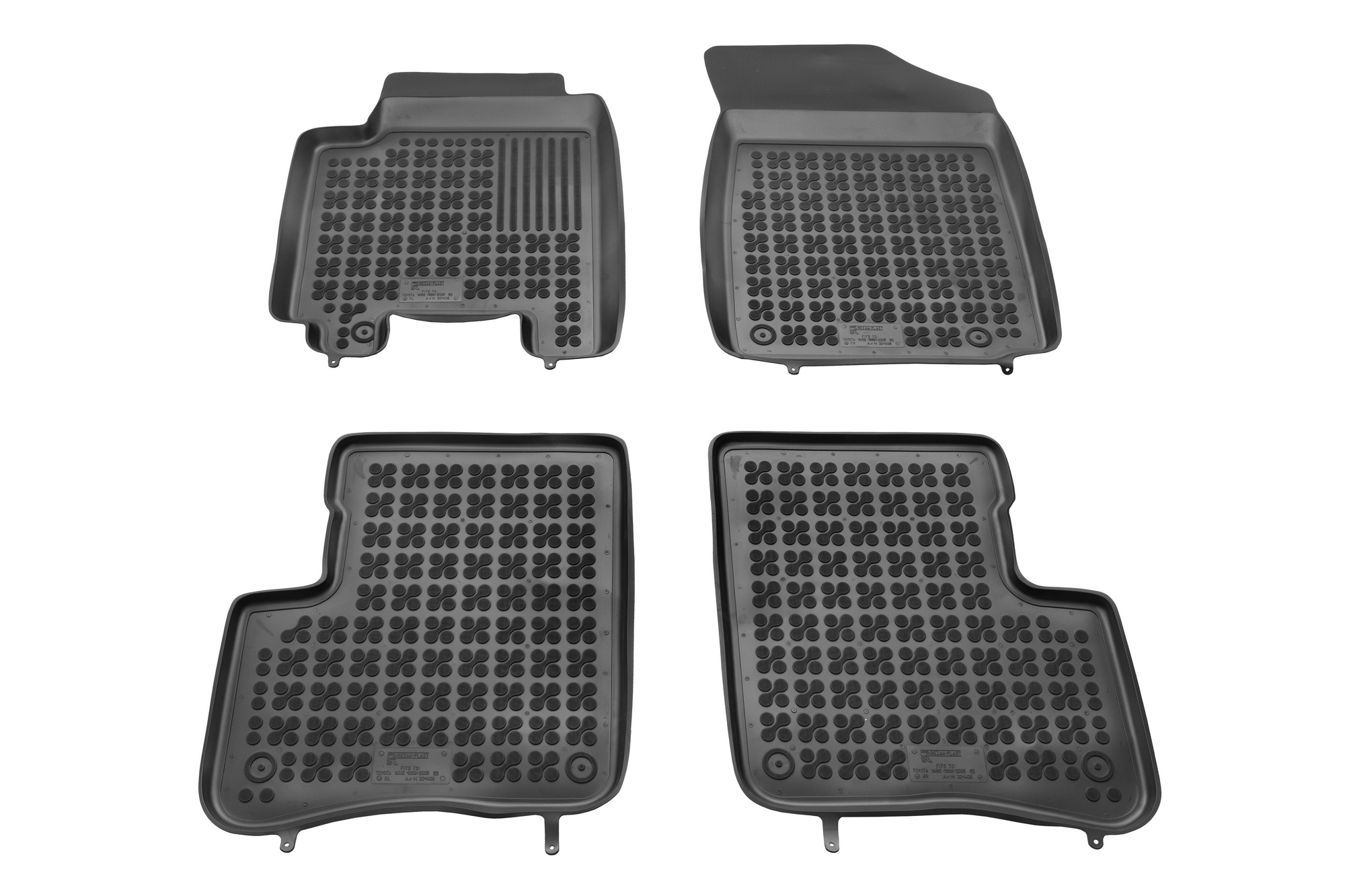 Alfombrillas goma Toyota Yaris '98-'05 5-deur
