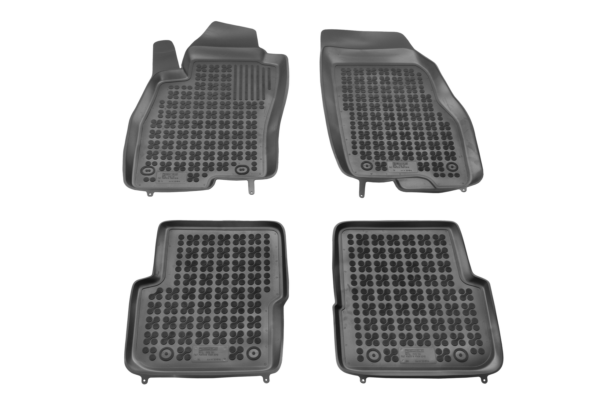 Alfombrillas goma Fiat Punto '12>