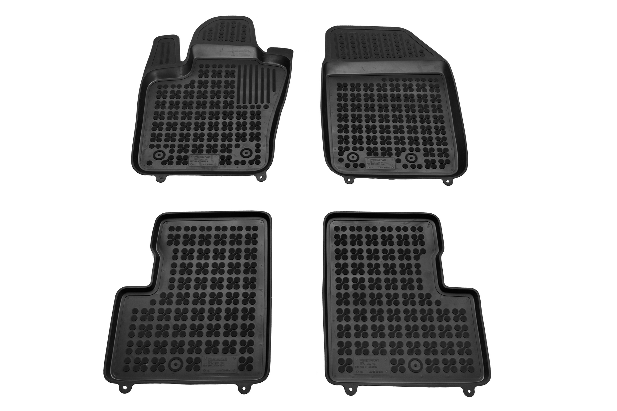 Alfombrillas goma Fiat 500X '14>