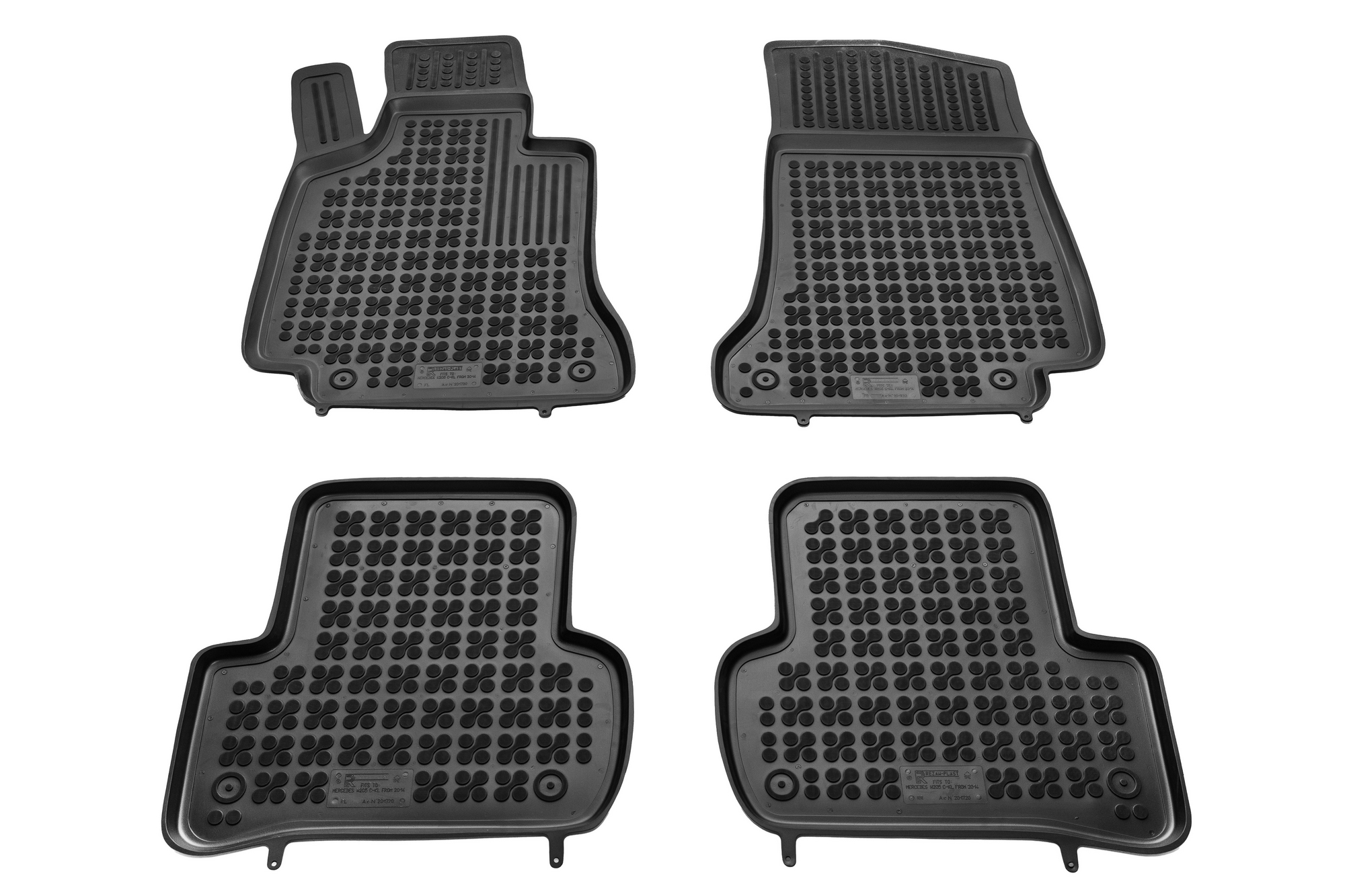 Alfombrillas goma Mercedes C W205 '14>