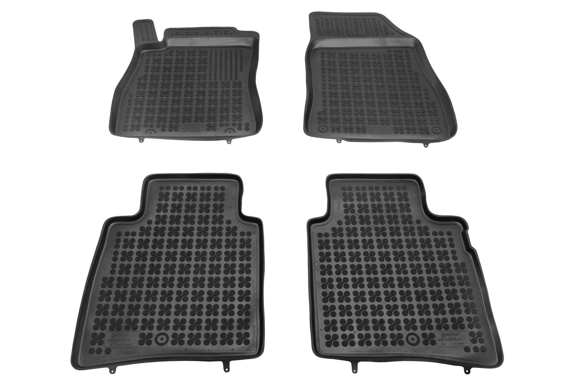 Alfombrillas goma Nissan Pulsar '14>