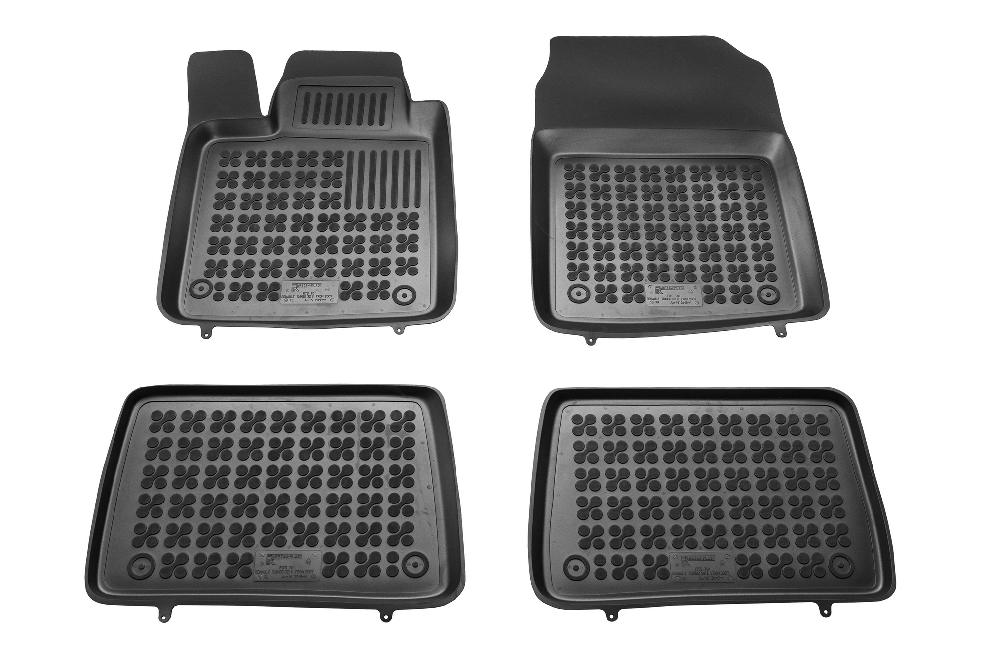 Alfombrillas goma Renault Twingo '07-'14