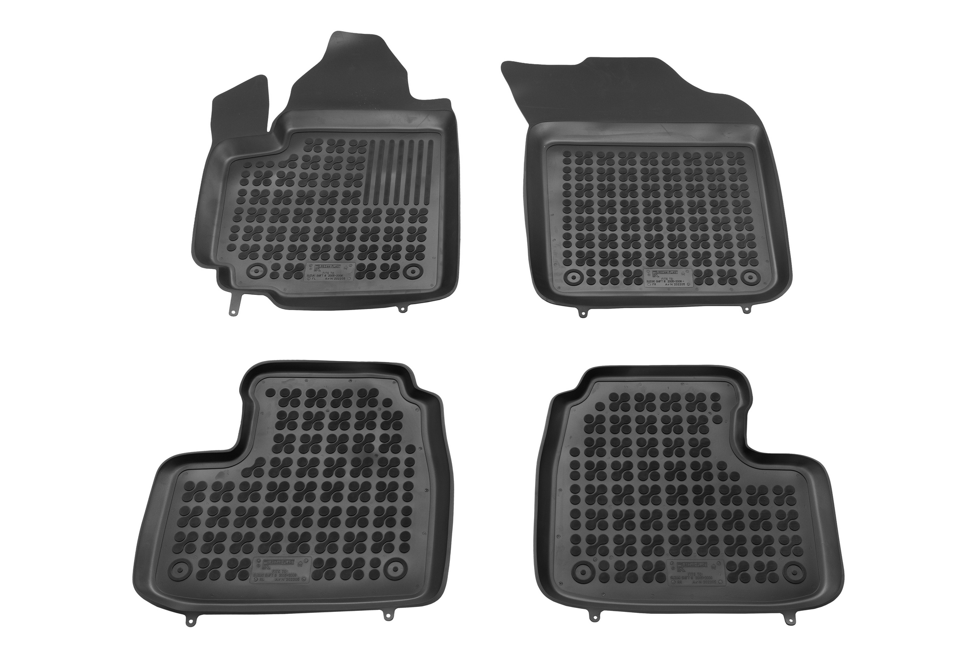 Alfombrillas goma Suzuki Swift '05-'08
