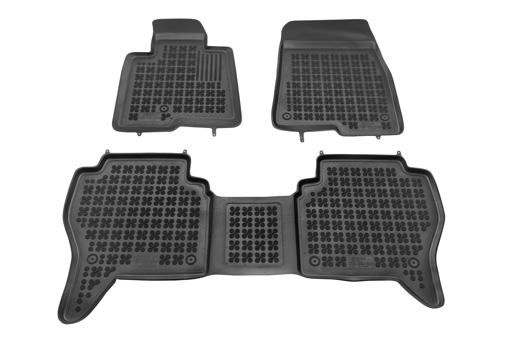 Alfombrillas goma Mitsubishi Pajero '02-'06