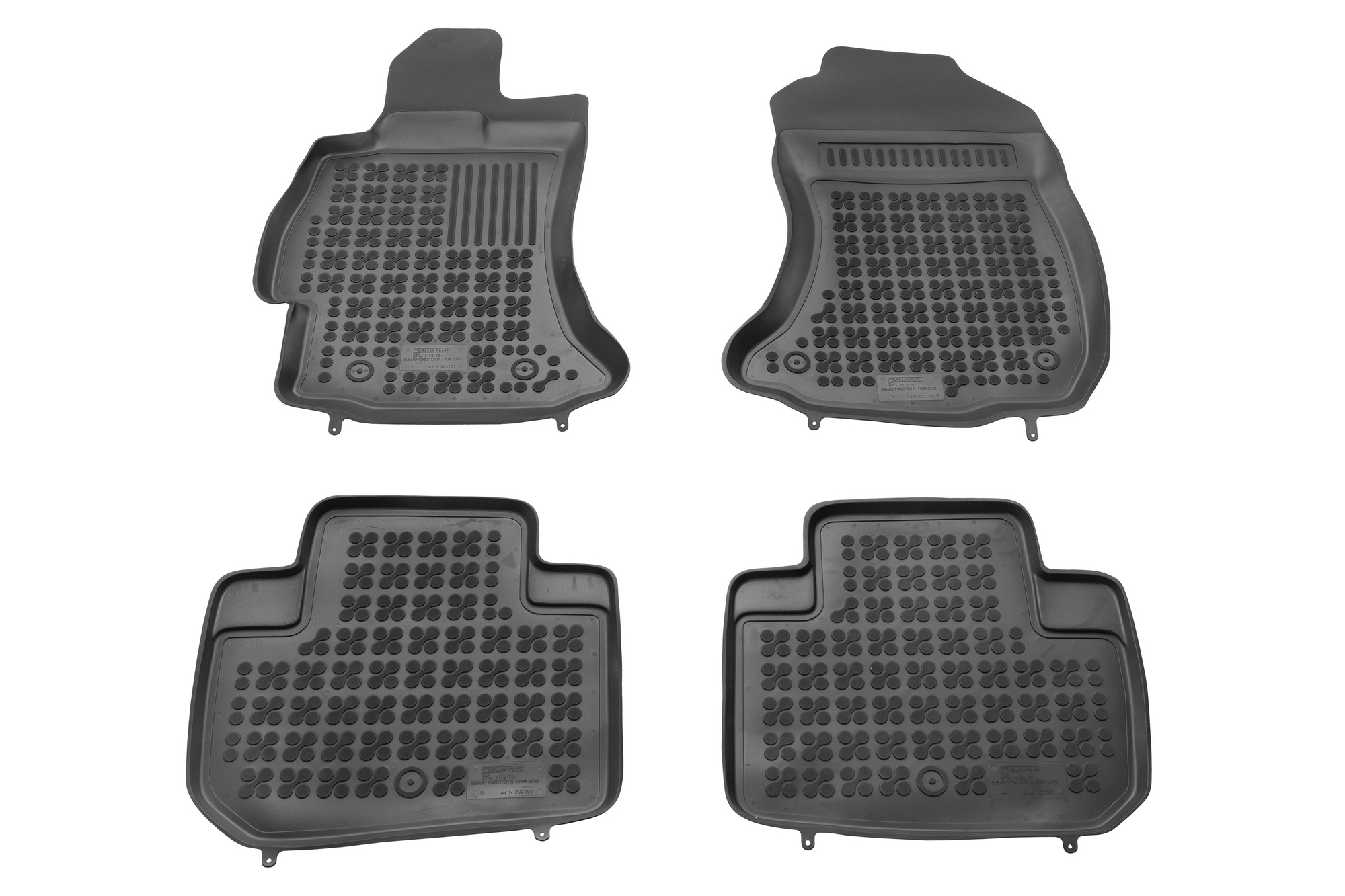 Alfombrillas goma Subaru Forester '13-18