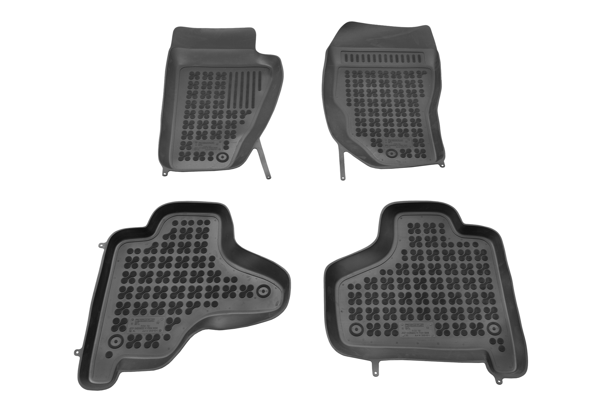 Alfombrillas goma Jeep Cherokee KK '07-'12