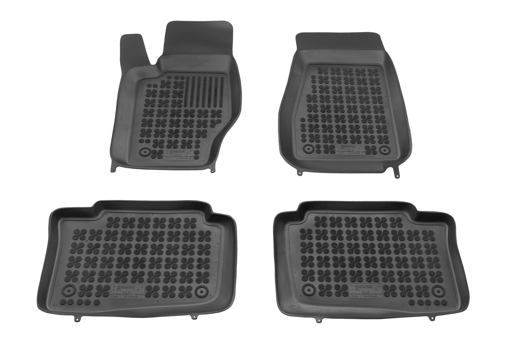 Alfombrillas goma Jeep Grand Cherokee '05-'10