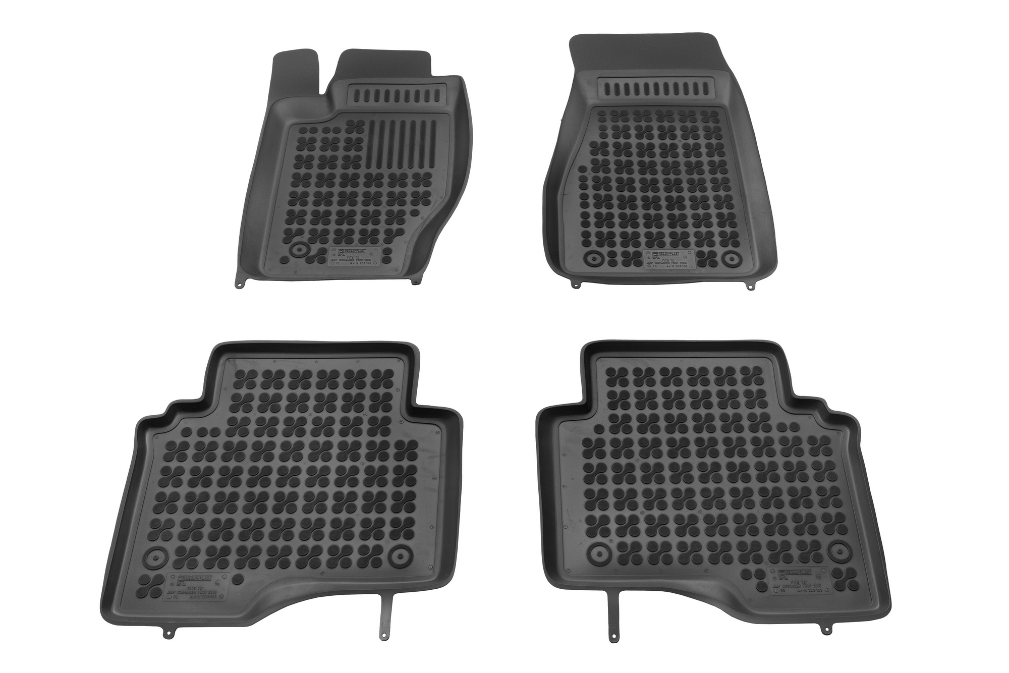 Alfombrillas goma Jeep Commander '06-'10